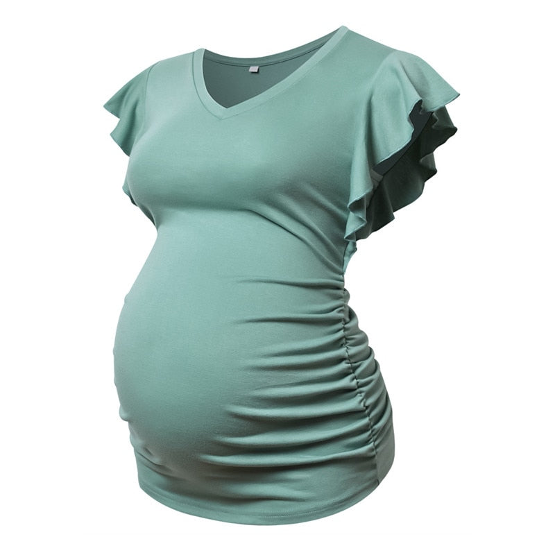 Blusa Ruffles para gestantes