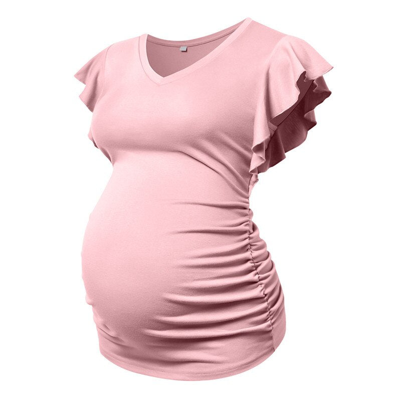 Blusa Ruffles para gestantes